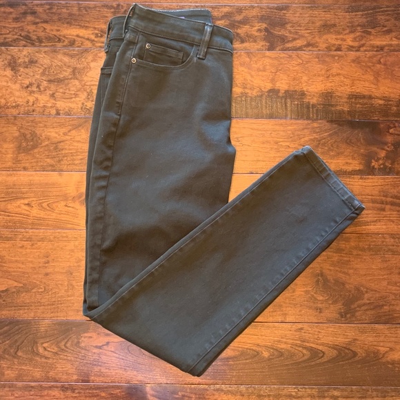 🔴💚 EUC NYDJ Alina Skinny Ankle Pants in "Loden" green - Size 4 - Picture 5 of 14